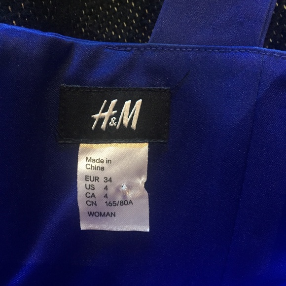 H&M Blue Cocktail Dress - Picture 2 of 3